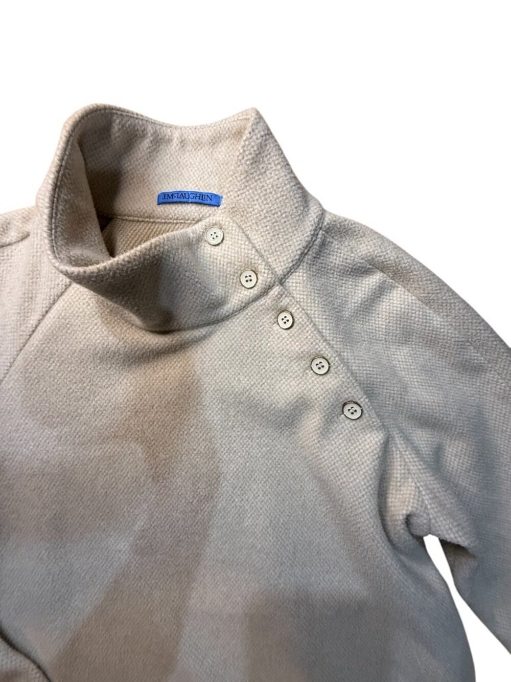 J. McLaughlin Marisa Fleece long sleeve size large - Picture 5 of 9
